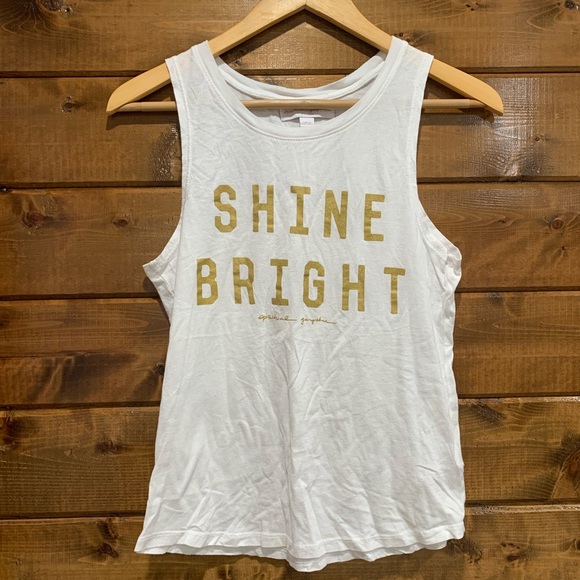 Spiritual Gangster “Shine Bright” Graphic Tank Top - Picture 2 of 7